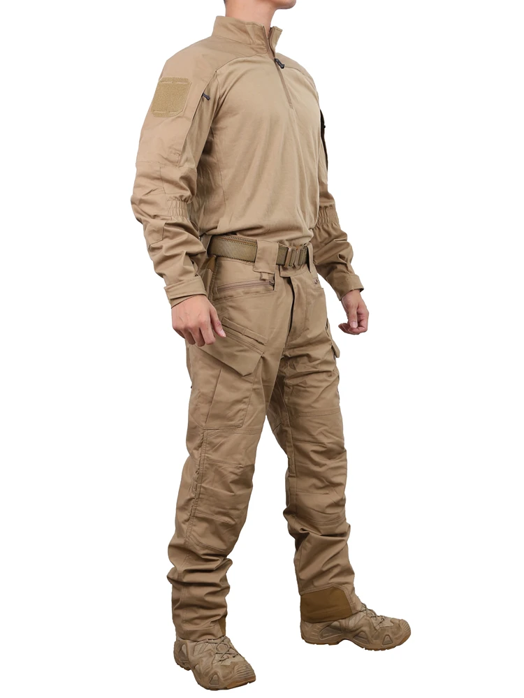 Tactical Suit PAZAGUILA Frogman Combat Shirts Pants Set Men Field Training FROG Scouting Uniform CS Airsoft Shot Kit