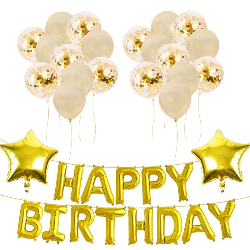 

Роза, золотистые блестящие шары, украшение для вечевечерние для взрослых и женщин, украшение для свадебной вечеринки