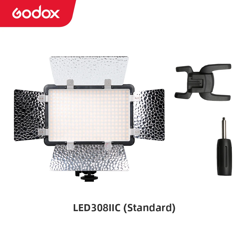 Lámpara de Luz Led Godox LED308W, con 308 leds de Iluminación continua. -  Fotomecánica