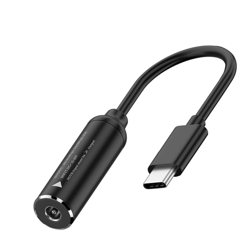 Charging Cable Dc To Usb C Adapter PD DC To USB C Type-C 65W DC