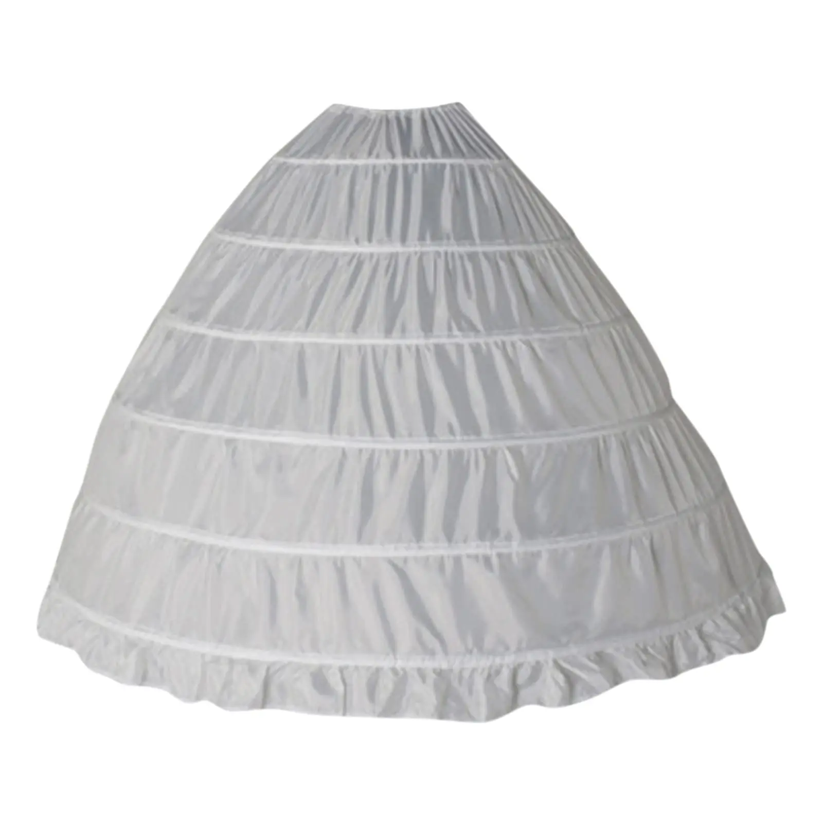 

6 Hoop Ball Shape Dress Skirt Slip Petticoat Gown for Wedding Underskirt Full Accessory Girl Skirt with Shorts 2024
