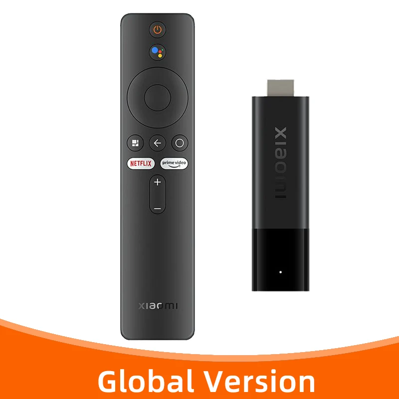 Global Version Xiaomi Mi TV Stick 4K Android 11.0 Portable 4K Streaming Media 2GB 8GB Multi Language TV Dongle 