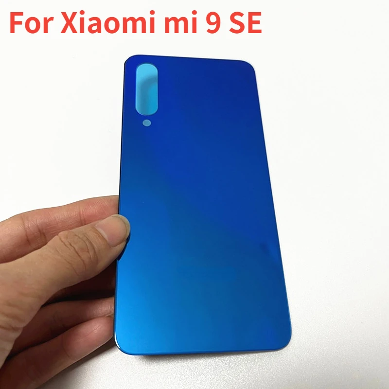 Back Battery Cover For Xiaomi Mi 9 Se Back Glass Panel Rear Door