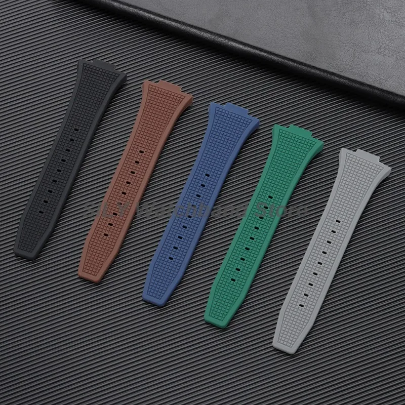 Premium Silicone Sport Wristband - Versatile Rubber Watch Strap