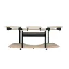 83"Natural Oak Finish Music Recording Studio Desk, with This Impressive 83" Music Studio Desk 5
