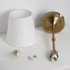 Modern LED CordlessTable Lamp 5200mAh Rechargeable Battery Desk lamp 3 Level Brightness Light Aluminun for Couple Dinner Coffee 6