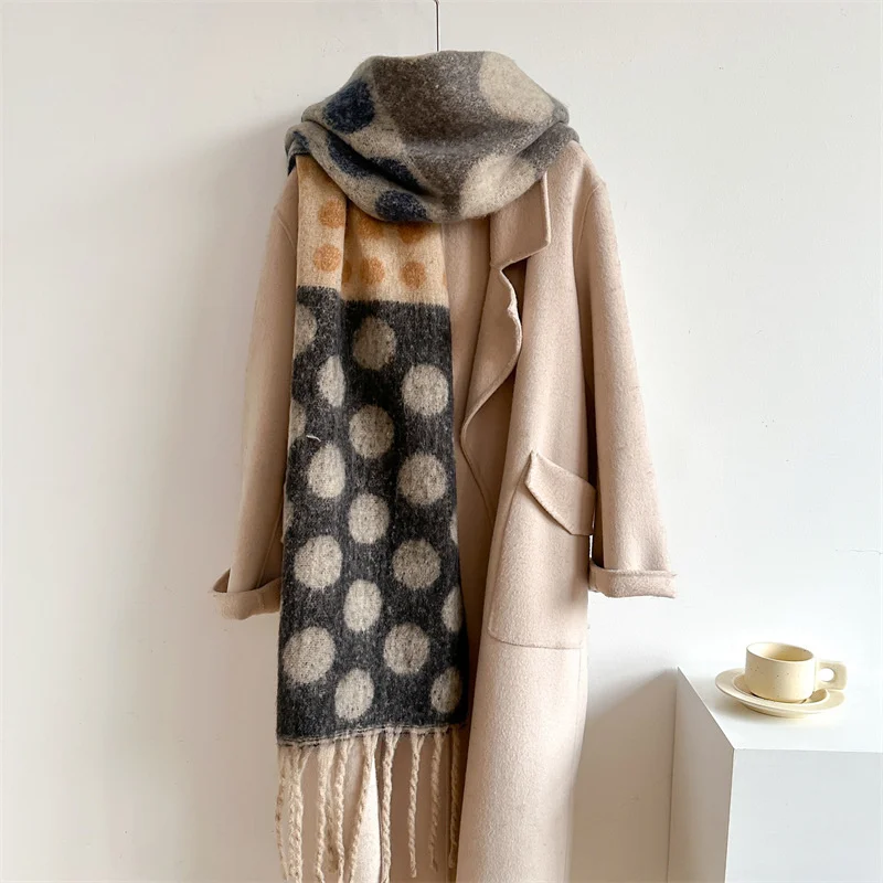 Luxurious Cashmere Pashmina Shawl with Long Tassels