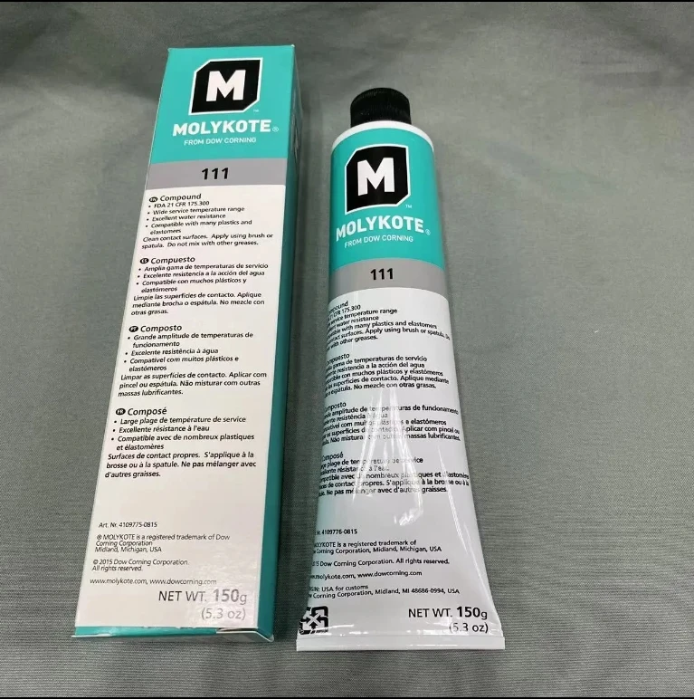 미국 MOLYKOTE DC111 씰링 실리콘 그리스, 몰리코테 111 컴파운드 씰링 윤활제, 150g