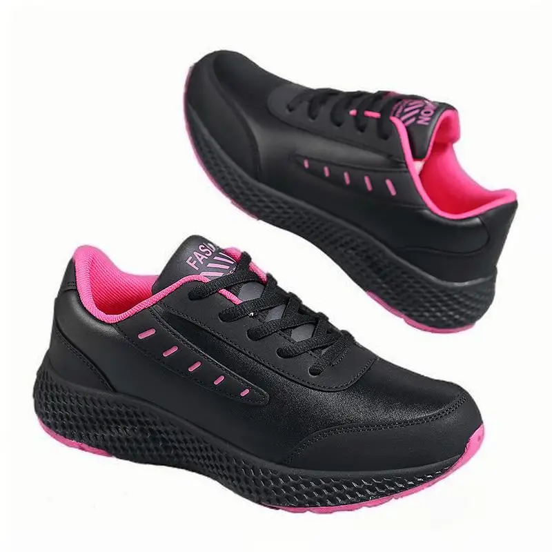 Four Seasons Lightweight Waterproof Running Shoes Women Autumn Comfortable Casual Sneakers Ladies Non-Slip Sports Jogging Shoes