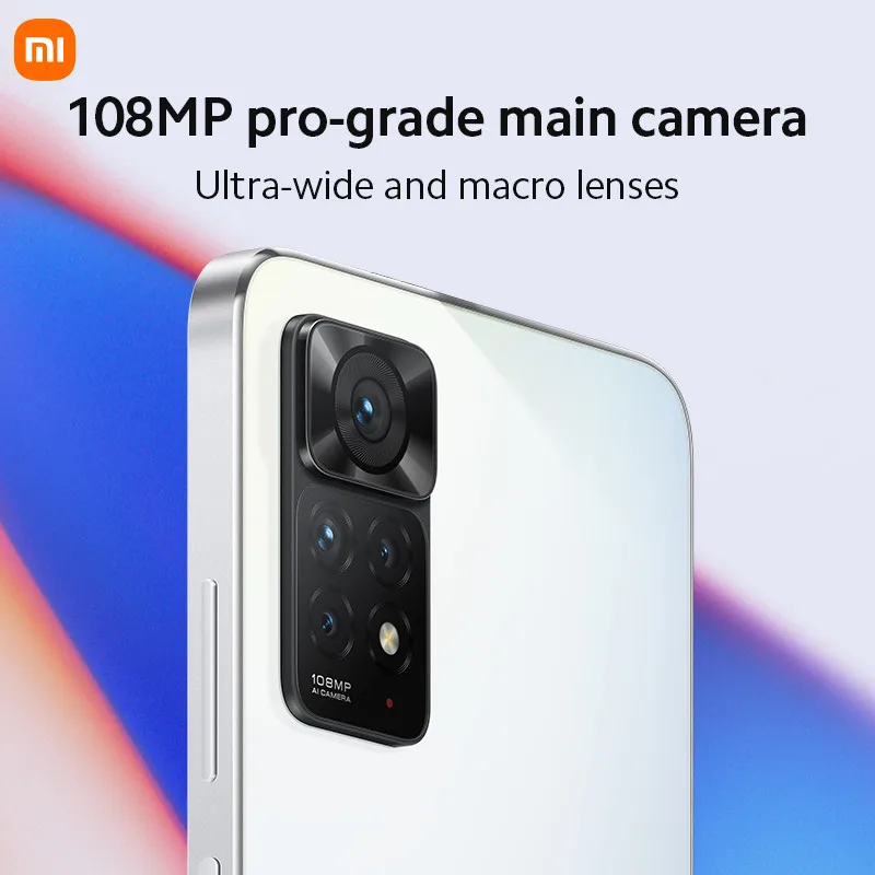 NFC Smartphone Global Rom Xiaomi Redmi Note 11 Pro 8GB 128GB MTK Helio G96 Octa Core 108MP Camera 67W Charging 120Hz Display