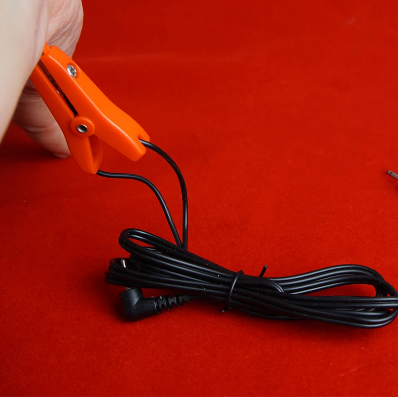 E stim E-stim Nipple Clamps,Electro Bdsm Nipples Clips,Electric Sex,Electroshock Electrosex,Used on Labia,Foreskin,Scrotum