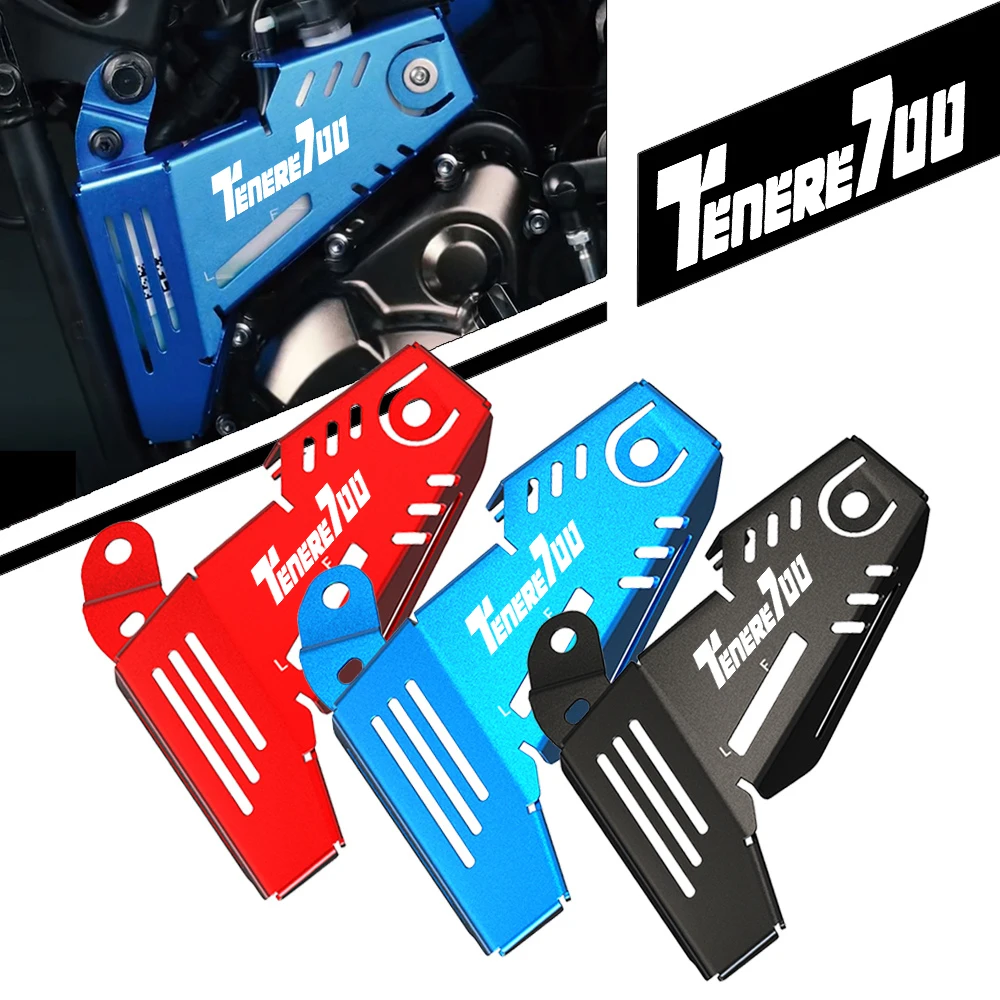 

Для YAMAHA TENERE 700 2019 2020 2021 2022 2023 аксессуары для мотоциклов резервуар для охлаждающей жидкости Защитная крышка Tenere 700 19-23