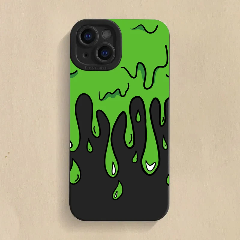 thumbnail image 1 of Funda de teléfono de silicona con arte de Graffiti de pintura divertida para Samsung Galaxy A14, A34, A54, A13, A23, A33, A52, 5G, S23 Ultra, S22 Plus, S21, S20 FE, 1 of 5