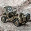 2024 1:12 1941 For Willys Mb Scaler Willys Jeep 2.4g 4wd Rtr Crawler Climbing Scale Military Truck Buggy Rc Car Adult Kid Gifts 5