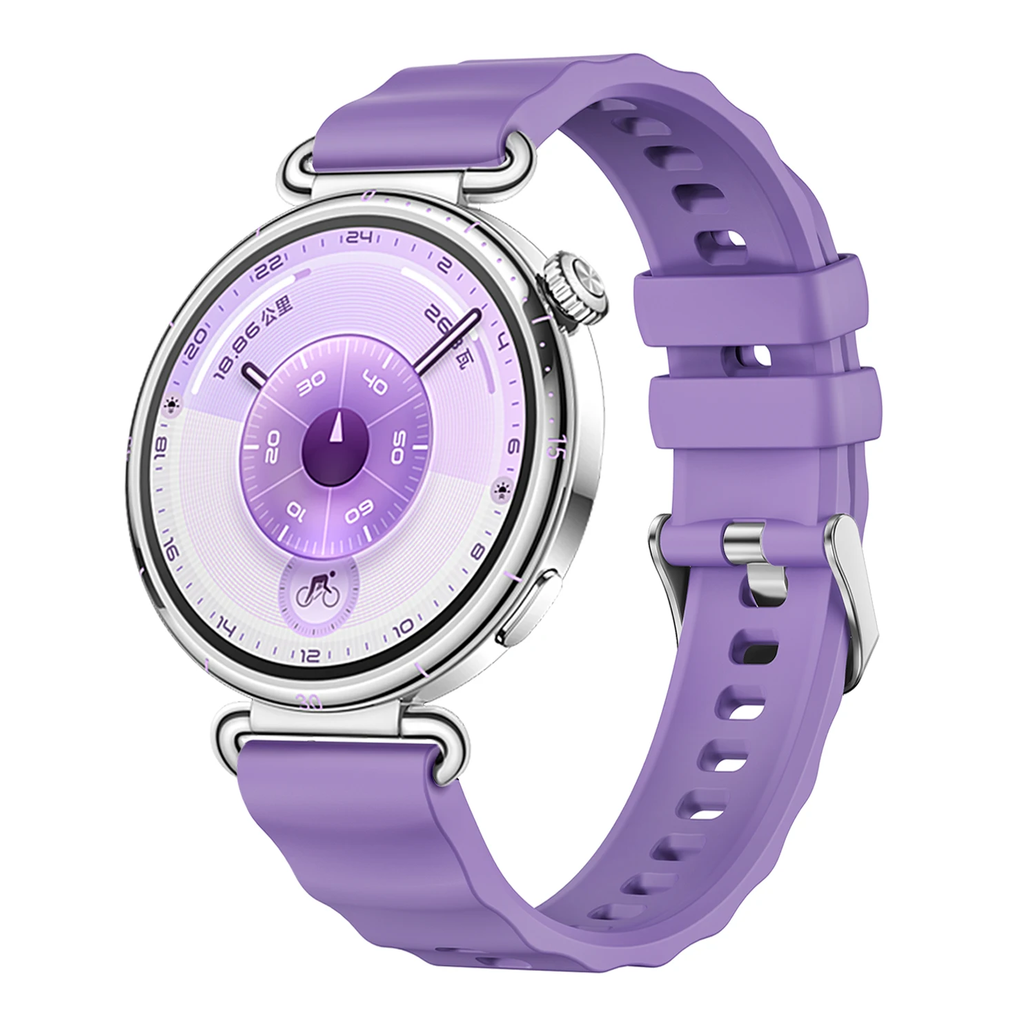 18mm Soft Silicone Watch Strap Wristband Bracelet Accessories