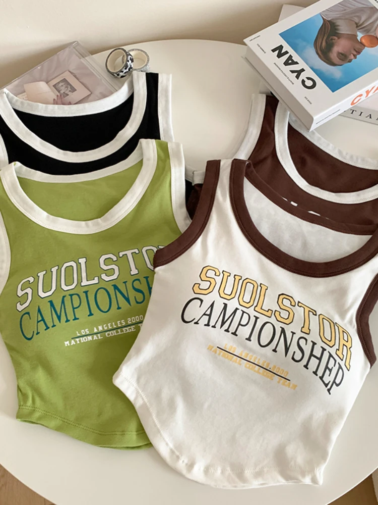 Cestyle - Playera Sin Mangas Para Mujer Con Sostén Integrado