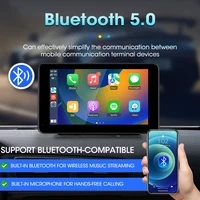 Srnubi – autoradio Carplay Android Auto, 7 pouces, WIFI 5G, lecteur vidéo multimédia, Bluetooth 5.0, Plug and Play, Navigation automobile 5