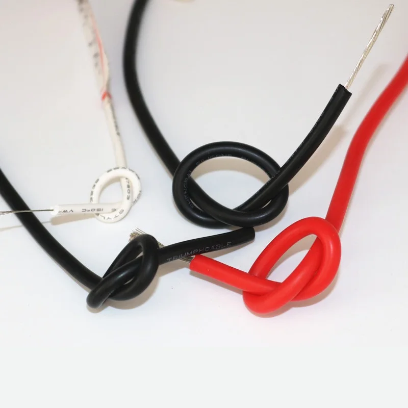 Cavo Silicone Alta Tensione UL3239 22-14 AWG - Rame Stagnato 6 KV - Scegli Lunghezza