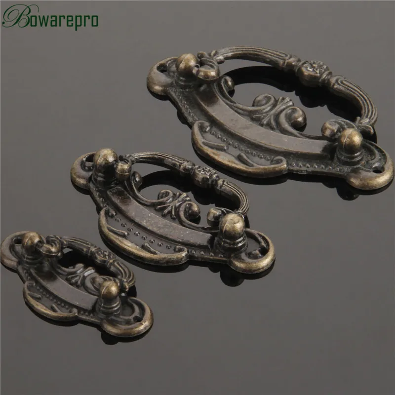 bowarepro Antique Bronze Furniture Handle Vintage Drawer Cabinets Knobs and Handles Door Cupboard Handles Kitchen Handle Pulls Furniture Handles Kitchen Door Handles