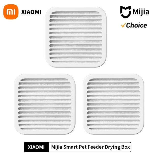 Original Xiaomi Pet Feeder 2 Drying Box Moistureproof Freshness Locking Dehumidifying Desiccant For Pet Food Work For Mihome App