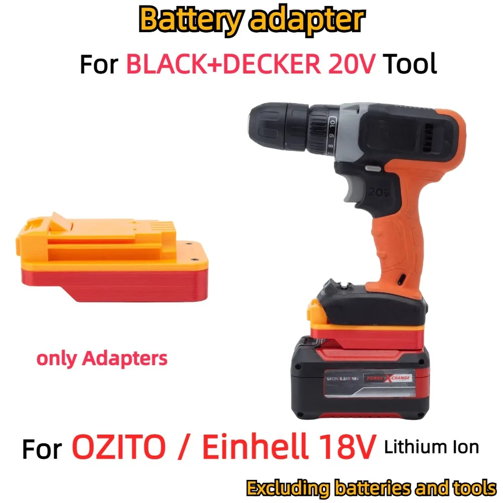 Adaptador De Batería Para Ryobi 18V One+ Herramienta Inalámbrica