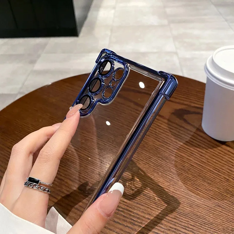 Electroplated Four-Corner Anti-Drop Protective Case