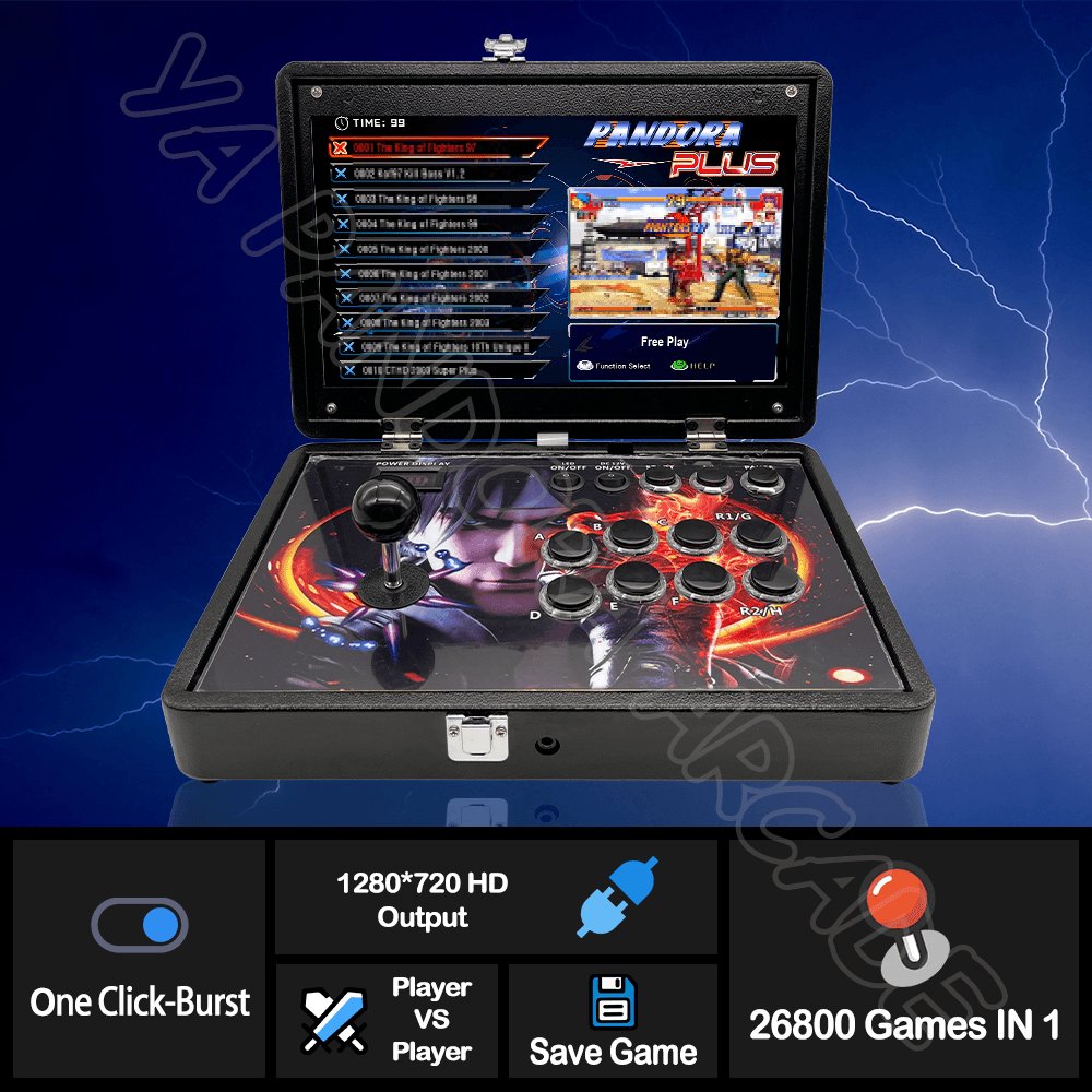 2023 Pandora Arcade Box Video Game Console 26800 in 1