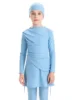 3pcs Girls Muslim Swimwears Baby Swim Long Swimsuits Islamic Children Arab Islam Beach Wear Kids Swim Suits Burkinis Surf Pants