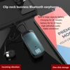Trouvaille K65 Bluetooth Earphones Wireless Headphone In Lotus Retractable Lavalier Clip Headset Single Ear Handsfree with Wire 4