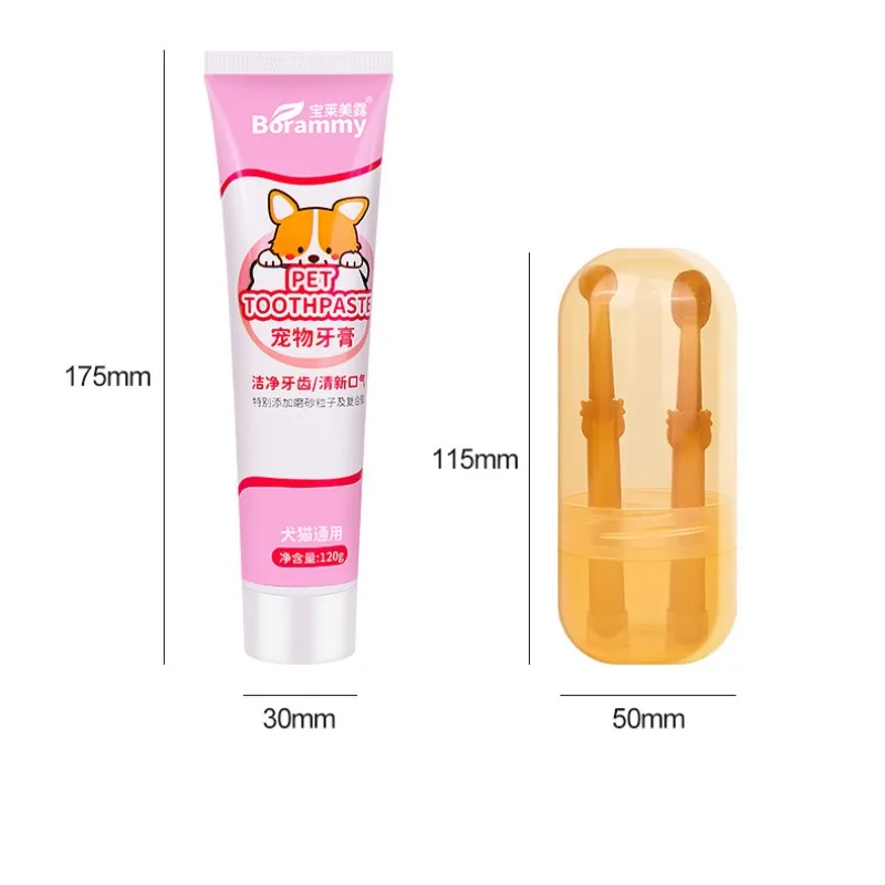 Title 2, Multifunctional Pet Toothpaste Set Dog Cat Sili...