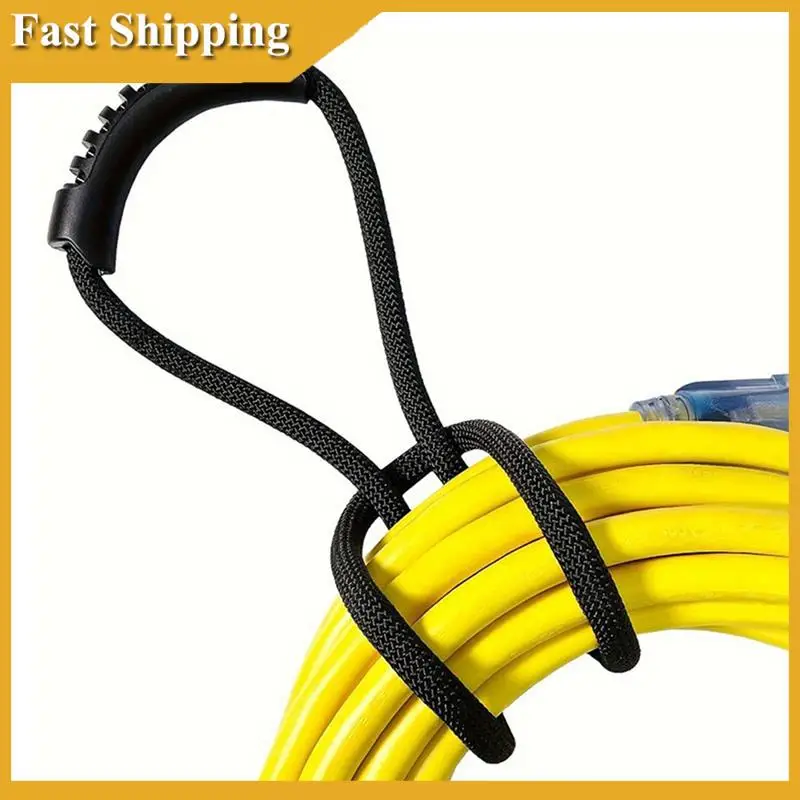 3Pcs 60Cm Storage Strap With Handle Extension Cord Organizer, Air/Water Hose Organizer For Garage Boat Elastic Band-A02P