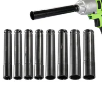 1Pc Impact Wrench Hex Socket Head 150mm 1/2'' Drive 14-27mm Hex Adapter For Electric Wrench Spanner Converter Power Tool Parts 1