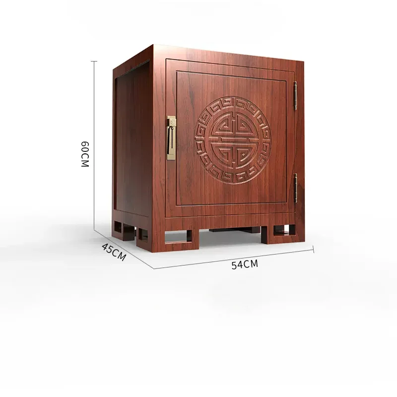 

Single-door all-steel anti-theft bedside safe home office small safe deposit box high-end stealth safe new