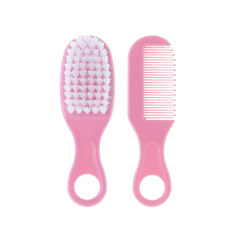 Baby hair removal bath massage brush newborn child bath shampoo soft and comfortable soft bristle brush infant care comb set baby brush