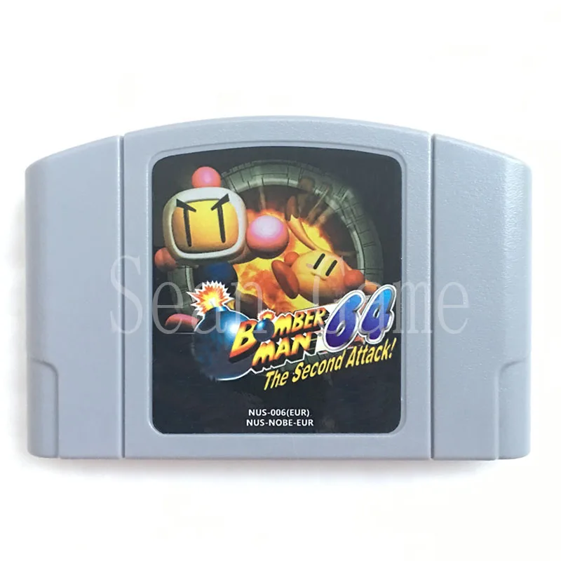 

High EUR PAL Quality Customer Cartridge Bomber Man Card for 64 Bit Video Game Console