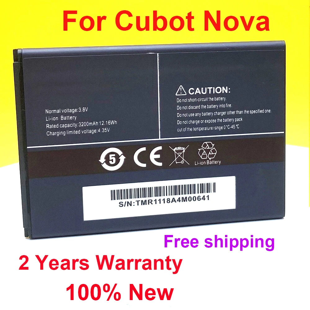 

100% новый высококачественный аккумулятор 3,8 в 3200 мАч для Cubot Nova в наличии Быстрая доставка с номером отслеживания + Бесплатные инструменты