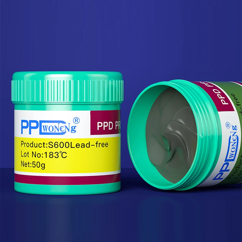 

PPD Solder Paste Lead-free Flux 138/158/183/217 Degree Low Medium High temperature For PCB BGA CPU LED Rework