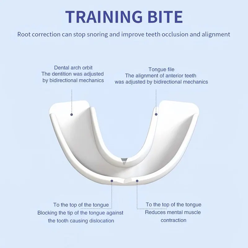 Anti Snoring Mouth Guard Braces Anti-snoring Device Anti Snore for Men Women Sleep Better Less Mouth Breathing Aid Apnea