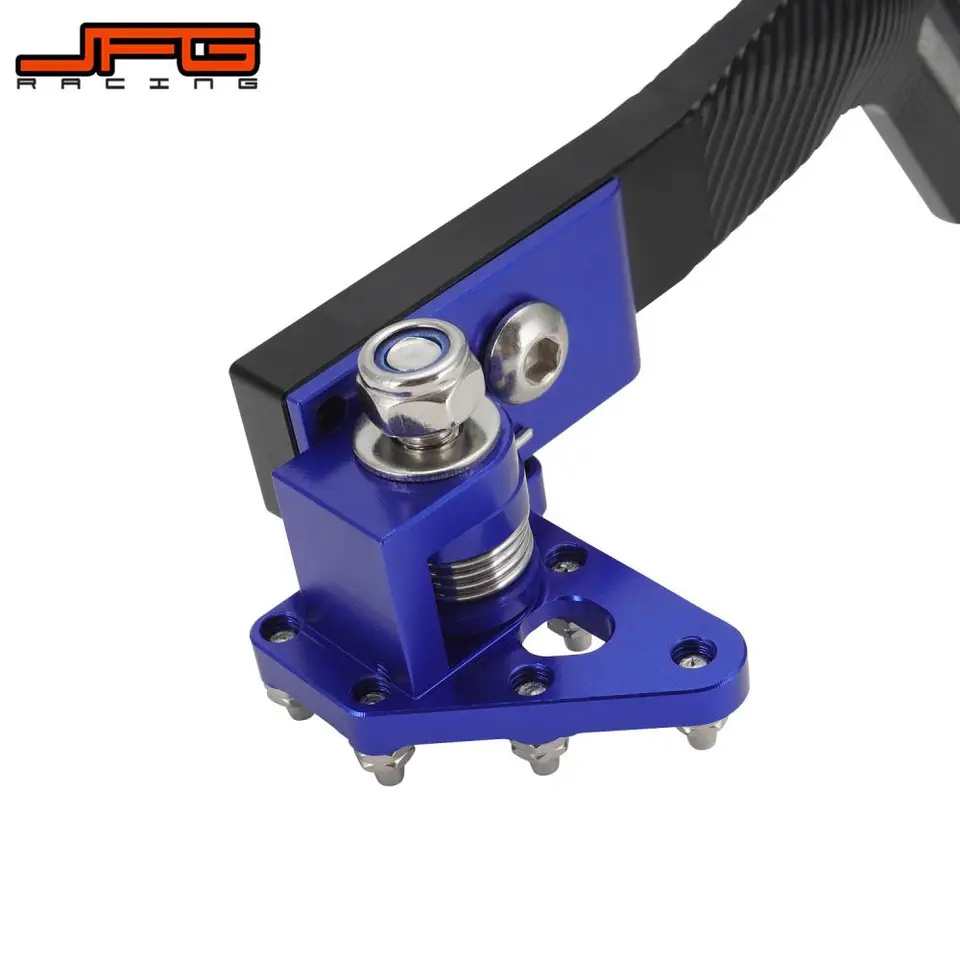 VERT -MOTORCYLY CNC Pédale De Frein à Pied Arrière Pour Yamaha YZ125