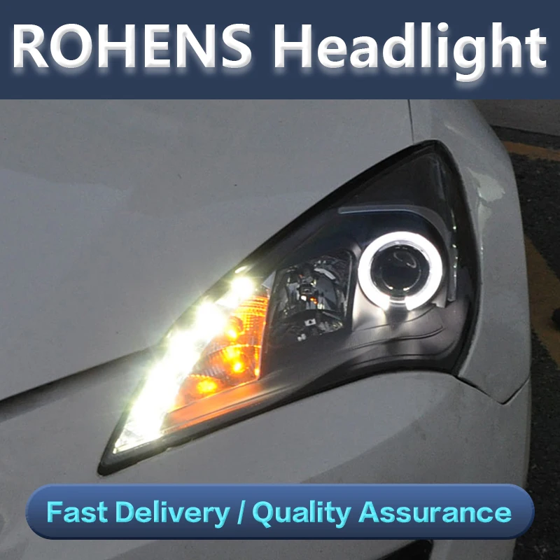

LED FRONT LIGHT For Hyundai for Rohens Coupe headlight LED Front Light