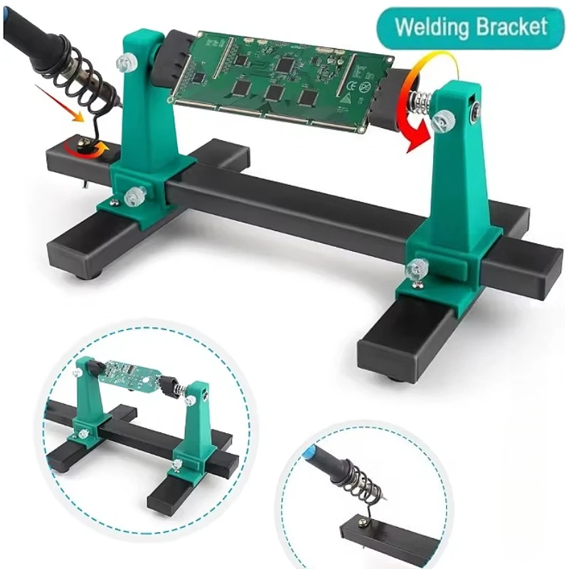 360 ° Rotation Printed Circuit Board Adjustable PCB Holder Jig thumbnail 2