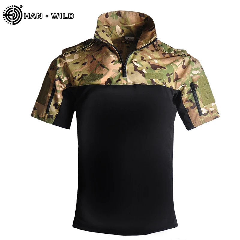 Summer Cycling T-shirt Men Quick Dry Short Sleeve for Hiking Trekking Hunting sport t shirt