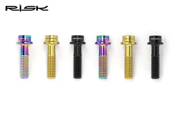 Hyuwdai Lot De 6 Vis De Guidon De Vélo - Vis En Acier Plaqué