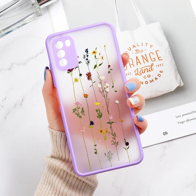 Redmi Note 10 Pro Case Poco X3 Pro Case Floral Fundas For Xiaomi 11T Redmi Note 11 8 9 Pro 9A 9T Poco F3 M3 M4 Mi 11 Lite Cover 2U302