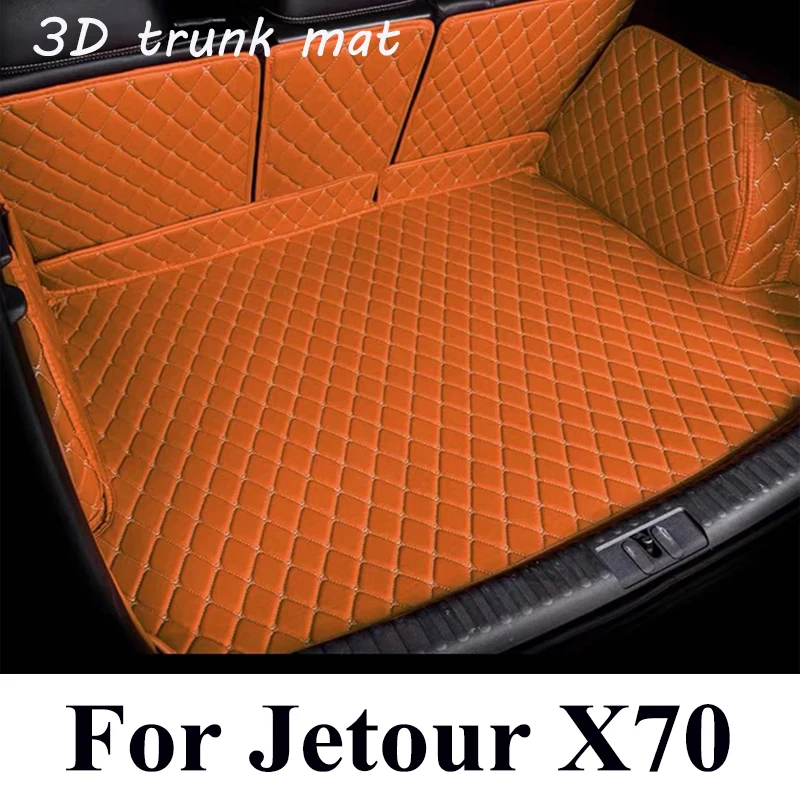 

Высококачественные коврики для багажника, коврики для груза для Jetour X70 2018 2019 2020 2021, защитные аксессуары для заднего коврика, коврики