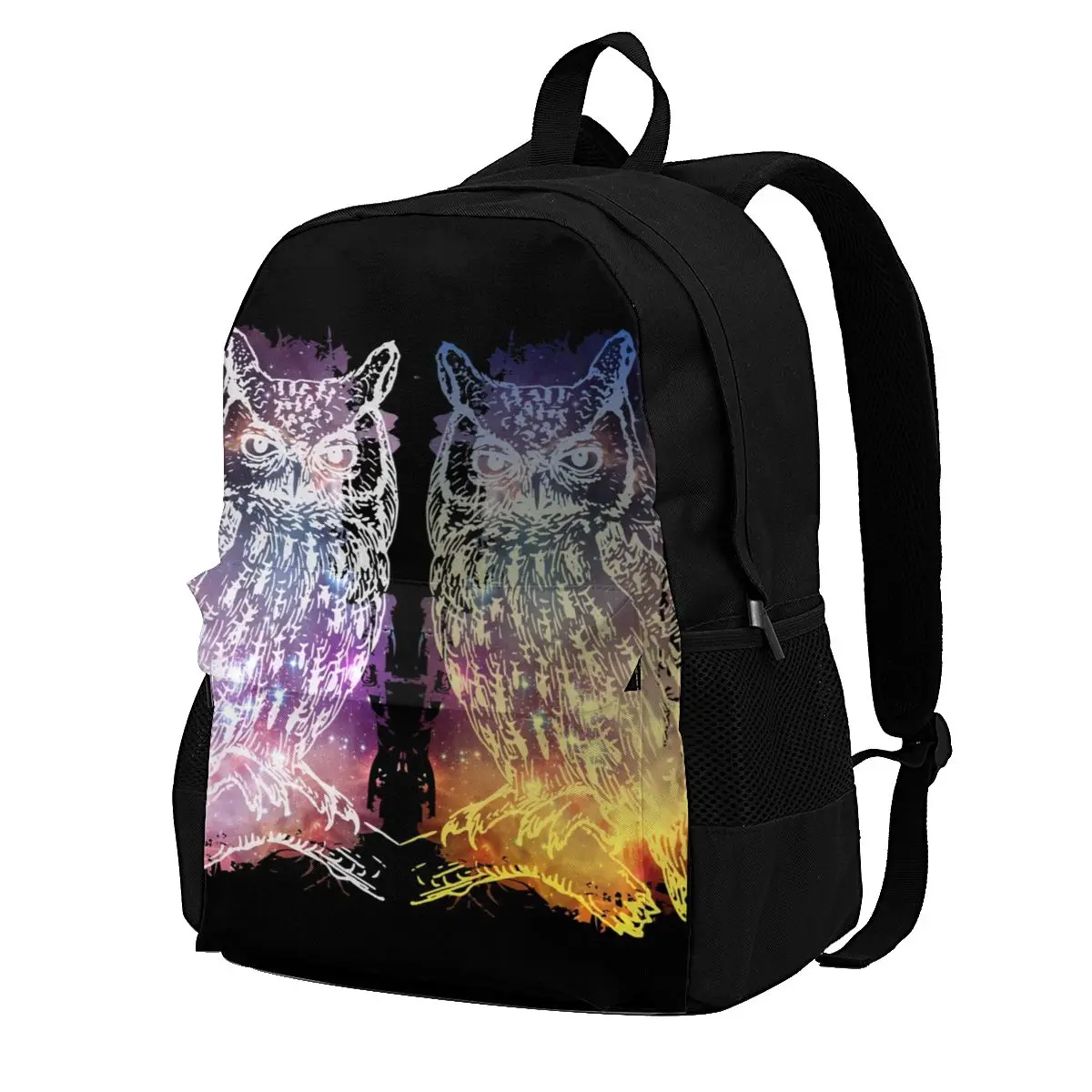 Polyester Workout Backpack Backpack Bag Owl Backpack Animal Owl