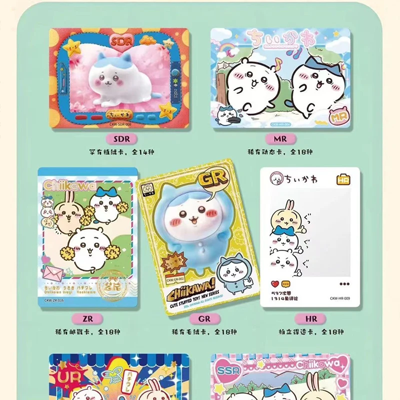 New Chiikawa Trading Collectible Cards Full Box Hachiware