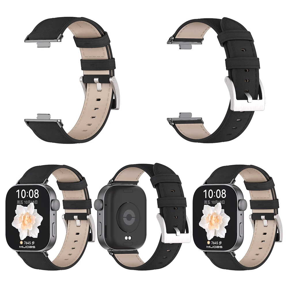 Premium Leather Wristband for Smart Watch - Soft and Durable Strap Accessory