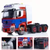 RTR LESU 1/14 RC Tractor Truck 8x8 Upgraded Radio Control Car Model Smoke Unit 2-speed Transmission Light Sound Systems Toy 1
