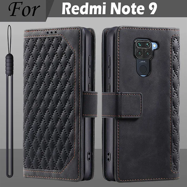 Magnetic Wallet Leather Flip Case - Premium Card Holder Cover